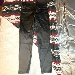 FAUX LEATHER PANTS